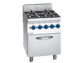 Fogão a Gás 4 bicos com forno eléctrico 3+3kW