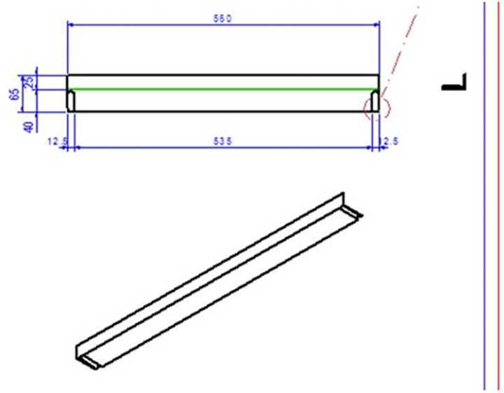 Carro para 20 tabuleiros 915 x 634 x 1705mm