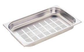 Recipiente perfurado Gastronorm 650 x 530 mm -  GNO 2/1-100