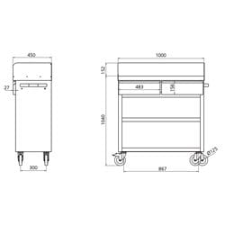 Mesa para Terraço - MT-1045 C