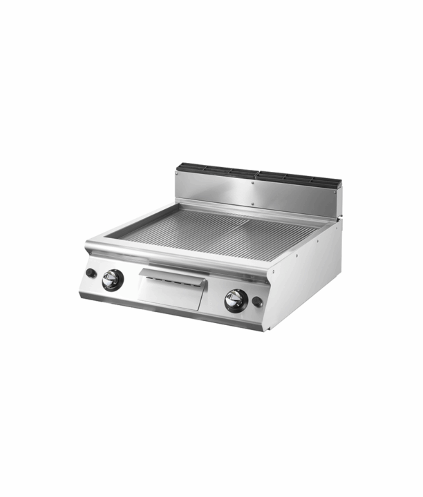 Fry Top a gás placa nervurada cromoduro - VS7080FTRRGVC (L700)