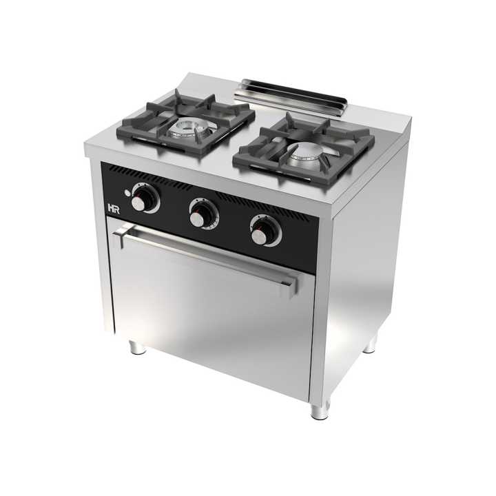 Fogão a gás 2 queimadores e forno C2F600H