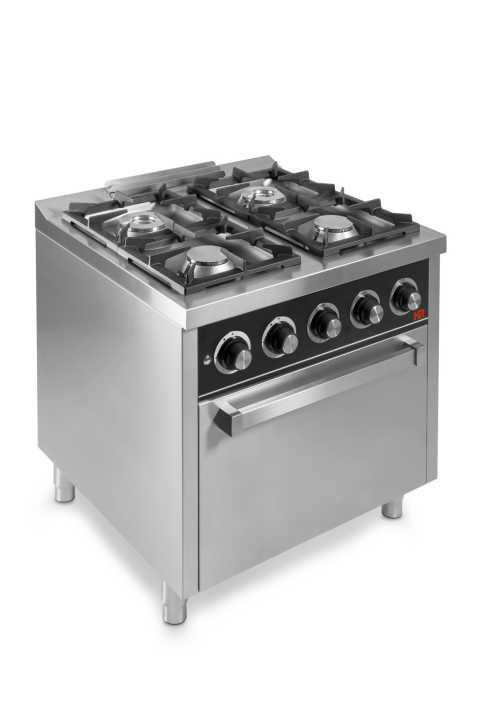 Fogão a gás 4 queimadores + forno C4F750H