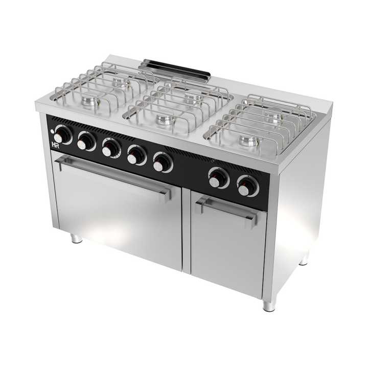 Fogão a gás 6 queimadores com forno CB6F600H