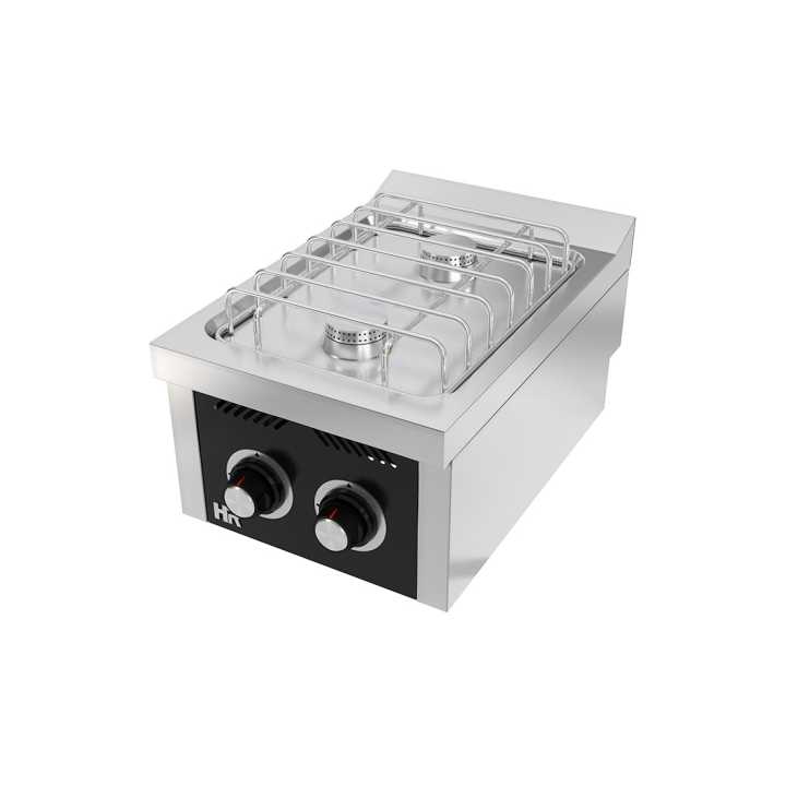 Fogão a gás de bancada 2 queimadores CB2F600S
