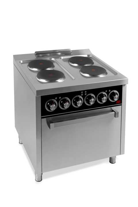 Fogão eléctrico 4 placas + forno CE4P750H