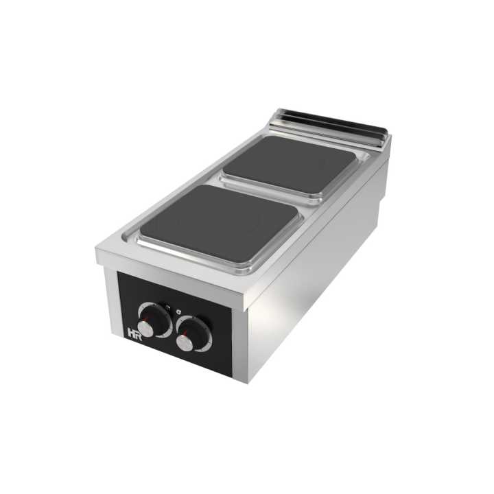 Fogão eléctrico de bancada com 2 placas CE2P900S