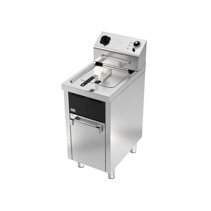 Fritadeira eléctrica 10l trifásica móvel