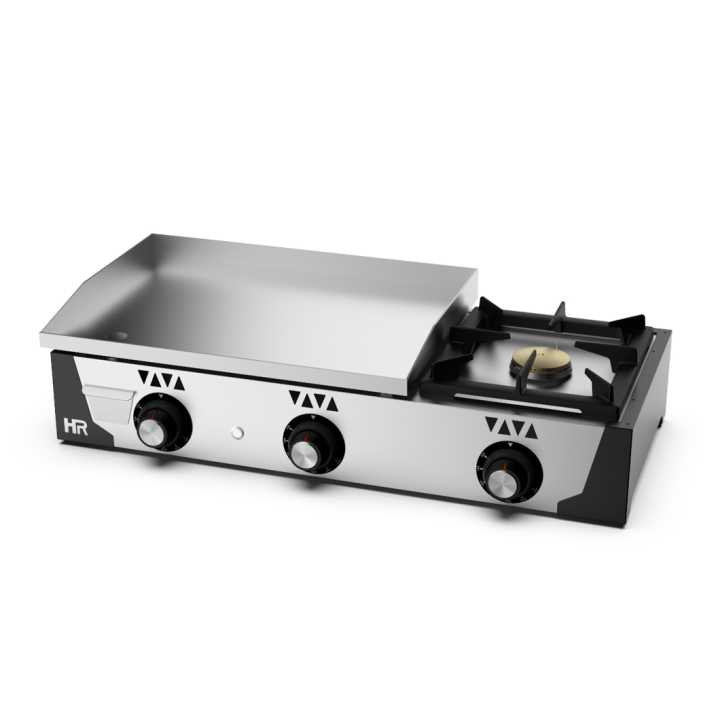 Fry-Top a gás + fogão cromoduro - PLC6100CRF