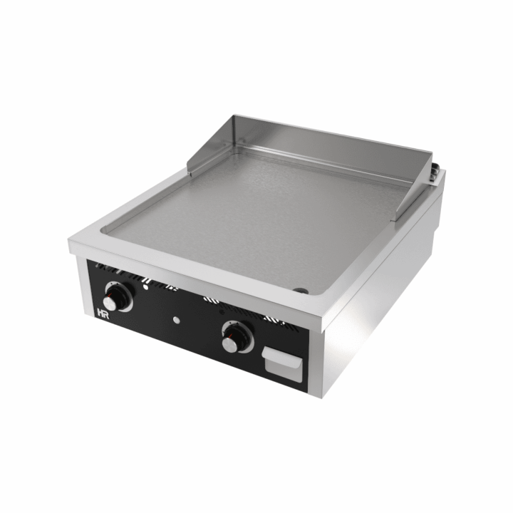 Fry-Top a gás aço rectificado de bancada FT9008S