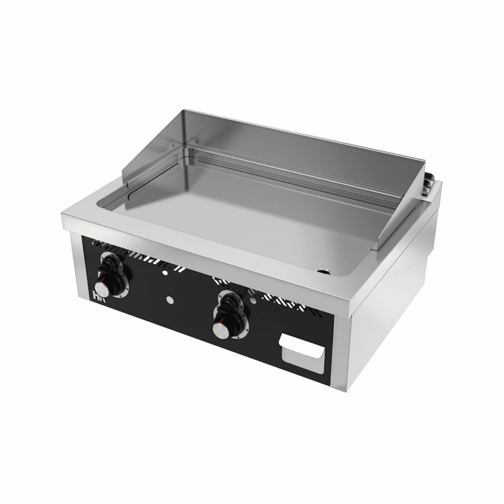 Fry-Top a gás de bancada cromoduro 12,5kw