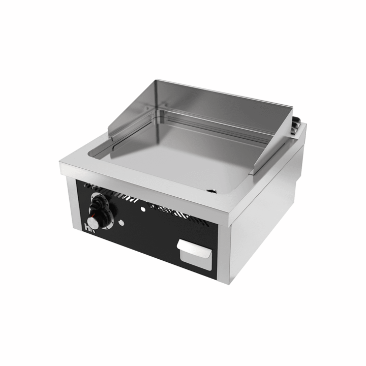Fry-Top a gás de bancada cromoduro 8,1kw