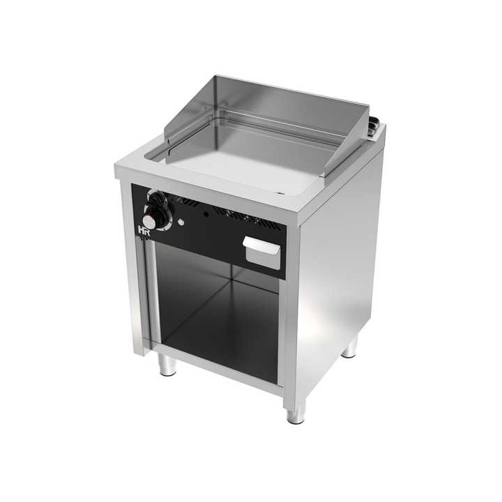 Fry-Top a gás móvel cromoduro 8,1kw