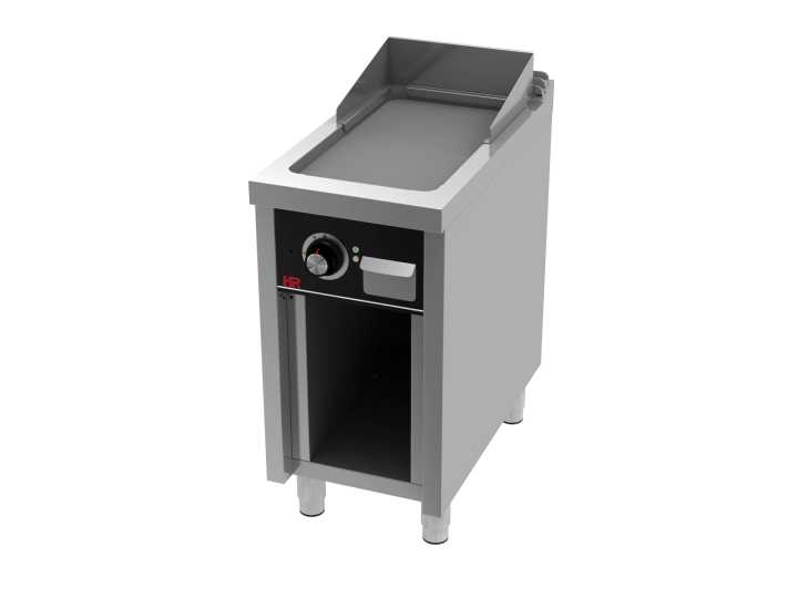 Fry-Top eléctrico com móvel aço rectificado FTE7504E