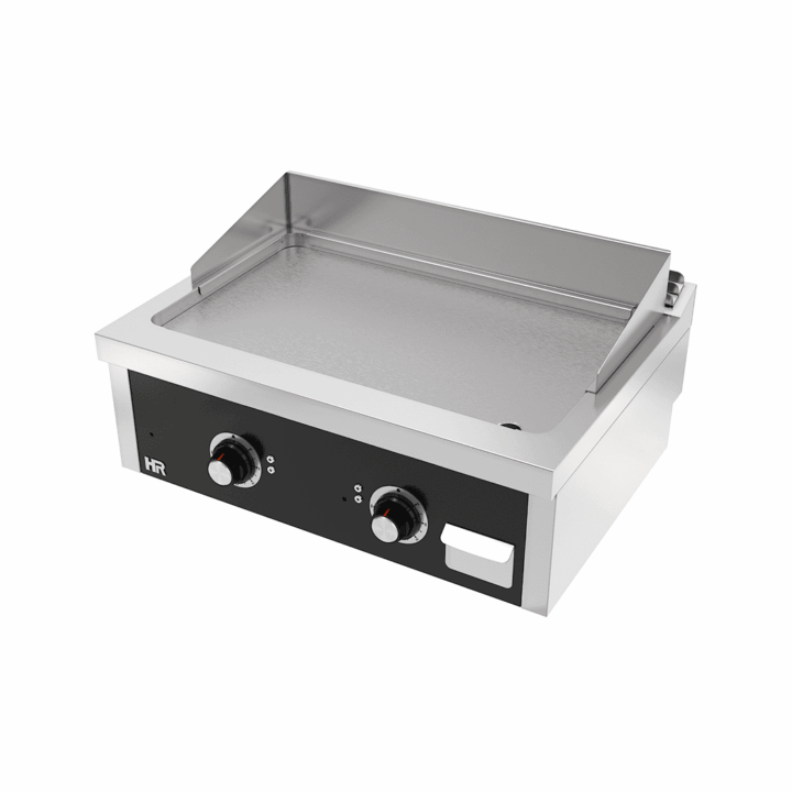 Fry-Top eléctrico de bancada aço rectificado - FTE6008S