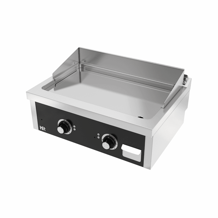 Fry-Top eléctrico de bancada aço rectificado - FTE6008SCR