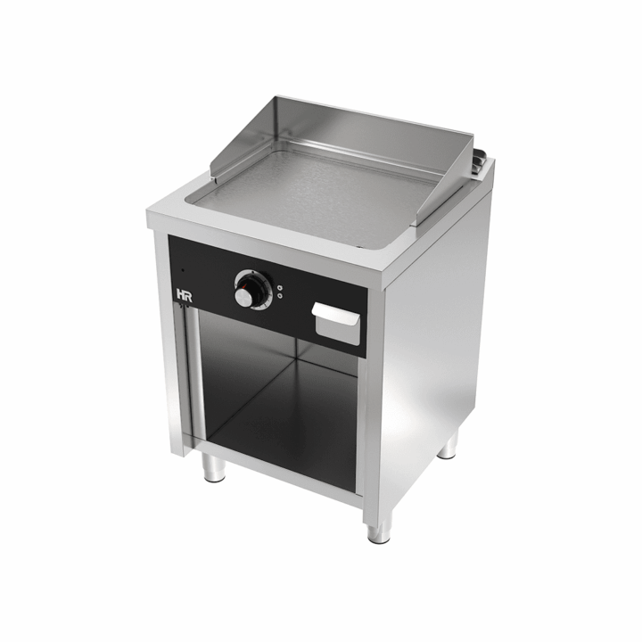 Fry-Top eléctrico móvel aço rectificado - FTE6006E
