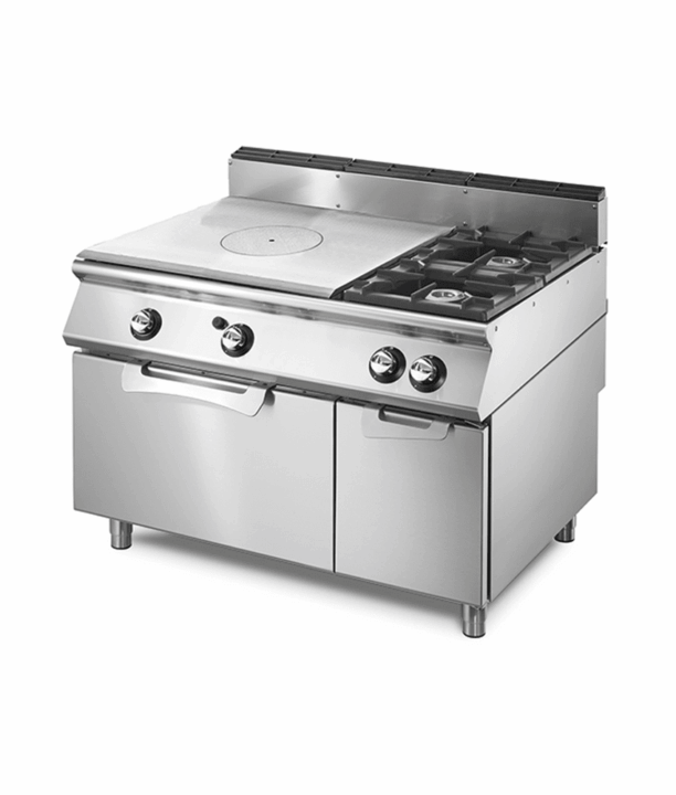 Fogão gás 2Q, placa radiante e forno - VS90120TPFG (L900)