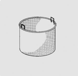 Cesto para cozedor de massas 50 L - B700006