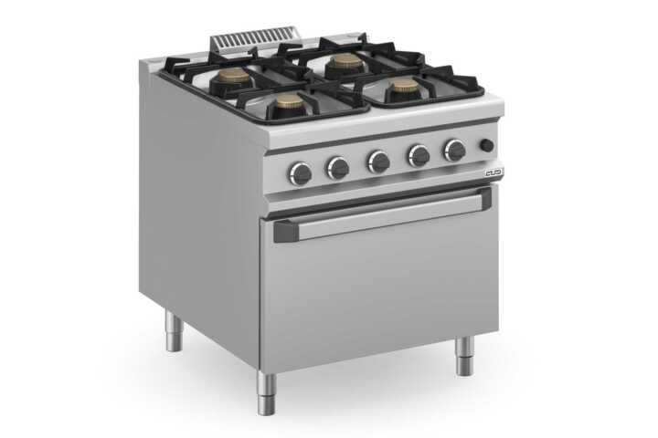 Fogão a Gás Linha 900, 4 Queimadores e Forno a Gás