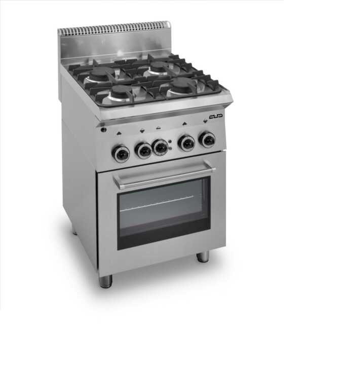 Fogão a gás 4 queimadores + forno eléctrico G4SFE65