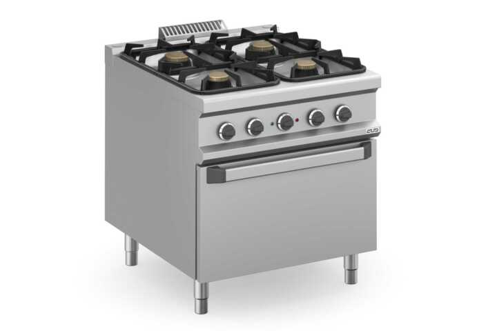 Fogão a gás 4 queimadores + forno eléctrico MFB98FEXXS