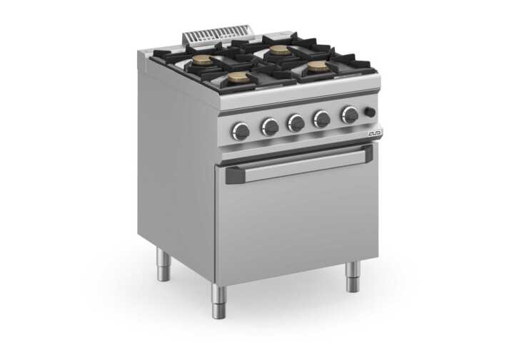 Fogão a gás 4 queimadores +forno a gás MFB77FGXS