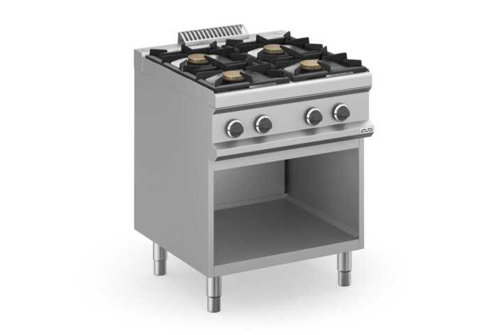 Fogão a gás 4 queimadores, móvel  MFB77AXS