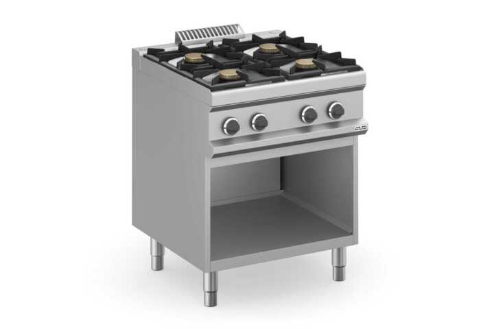 Fogão a gás 4 queimadores, móvel  MFB77AXS