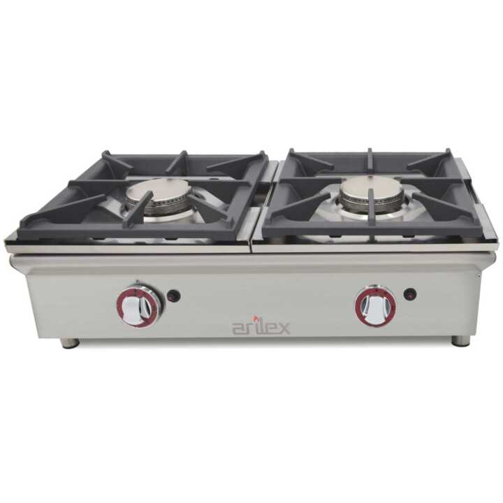 Fogão a Gás de Bancada 2 Queimadores, 5,8 kW, Linha 550