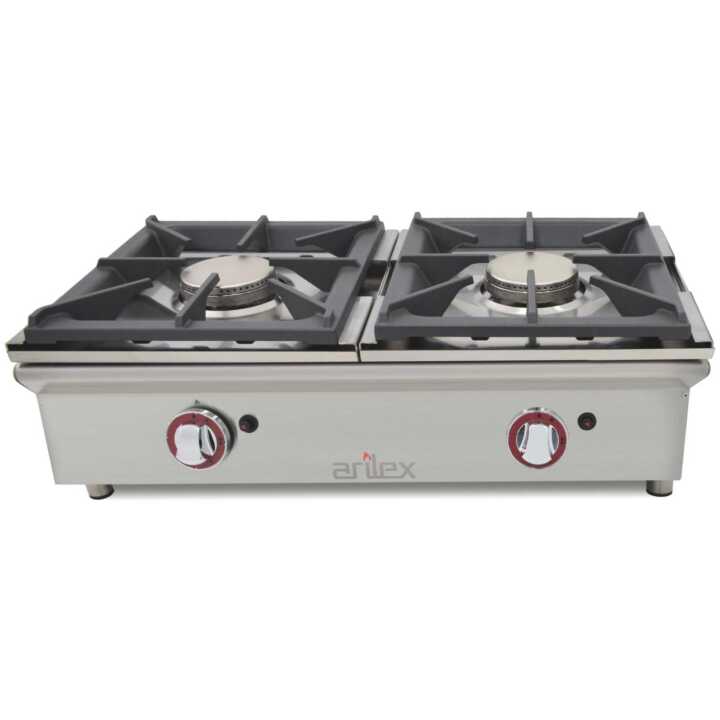Fogão a Gás de Bancada 2 Queimadores, 5,8 kW, Linha 550