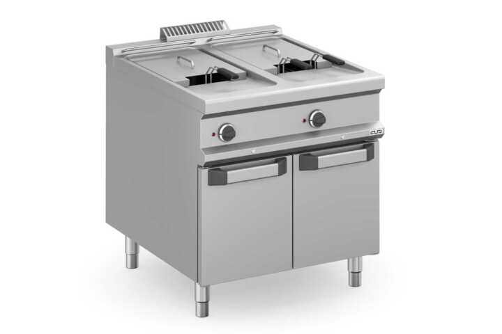 Fritadeira eléctrica 2 cubas 18L  MFRE98A