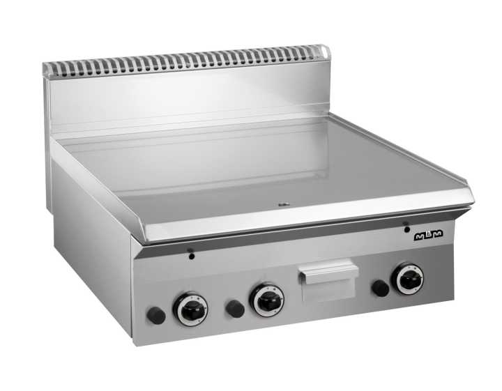Fry-Top a gás 100 cm placa lisa cromoduro GFT1065LC