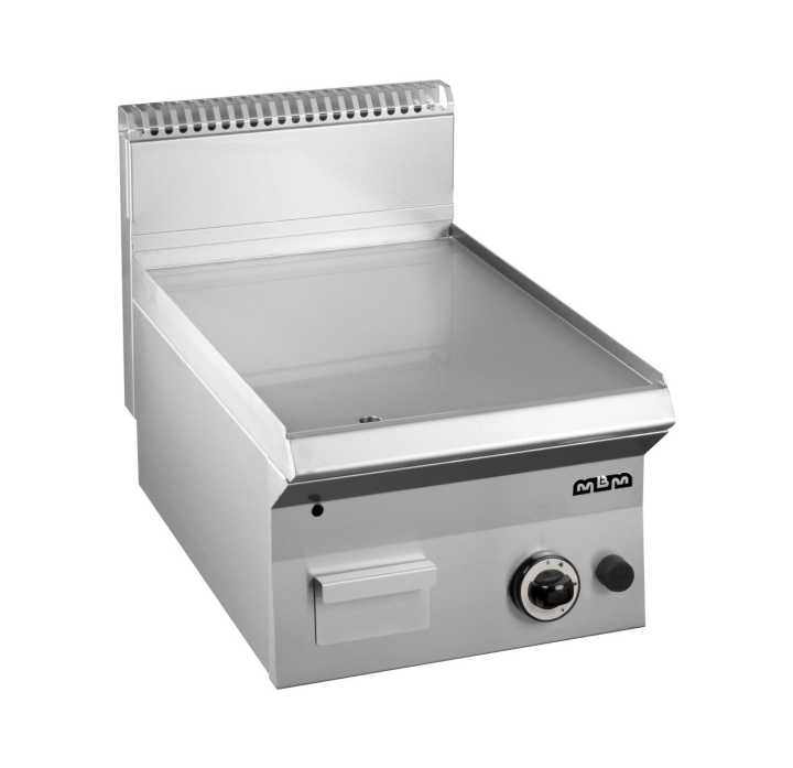 Fry-Top a gás placa lisa 40 cm cromoduro GFT465LC