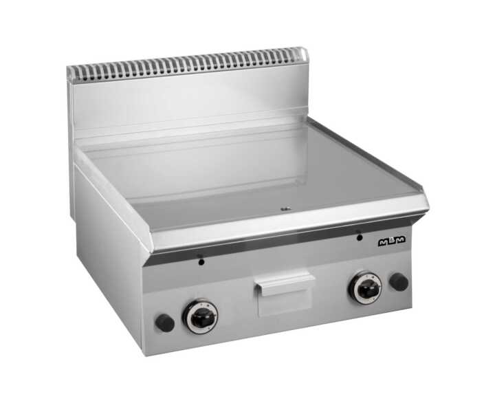 Fry-Top a gás placa lisa 60 cm cromoduro GFT665LC