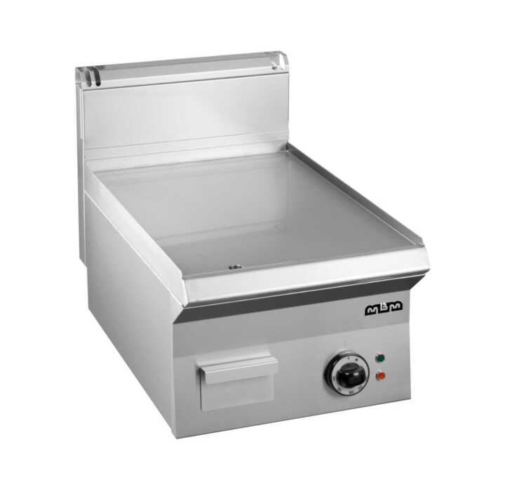 Fry-Top eléctrico 40 cm placa lisa aço rectificado EFT465L