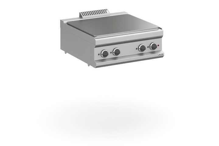 Fry-Top eléctrico de bancada 70 cm placa radiante MTPE77T