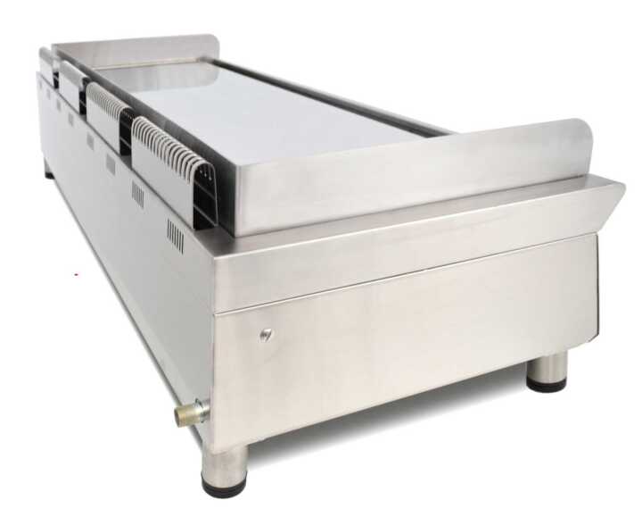 Fry-Topa gás 130 cm aço cromoduro 130FRYGCN