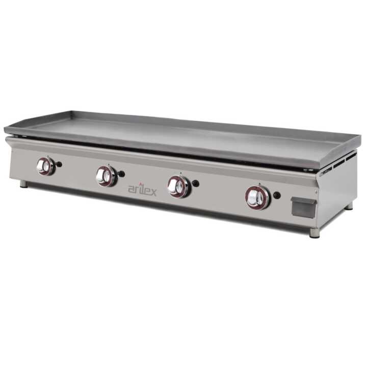 Placa de grelhar a gás 120cm - aço laminado 120PGLN