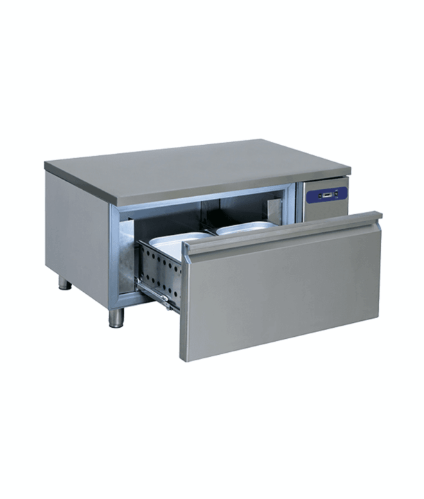 Mesa base refrigerada com 1 gavetão GN2/1 BNA0080