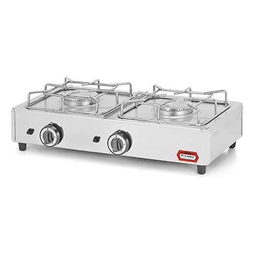 Fogão a gás, 2 queimadores, bancada