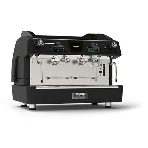 Máquina de café espresso automática, 2 grupos - preto