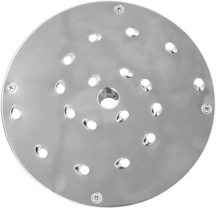 Disco Z8 - Ralador de 8mm para cortadora de legumes - em aço inoxidável e alumínio injetado - Suporte incluído - Acessório PA-7/PA-7PRO