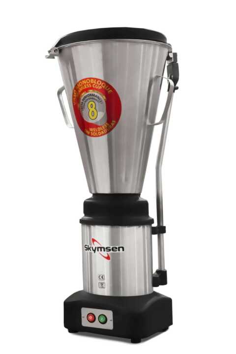 Liquidificador triturador capacidade 8 litros LAR-08MB-HD - Em aço inoxidável - Com sistema de segurança - baixa rotação