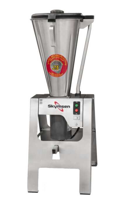 Liquidificador triturador capacidade 25 litros LAR-25LMB-HD - Aço inoxidável - baixa rotação - copo basculante