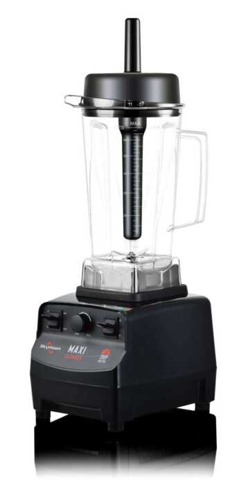 Liquidificador Maxi Blender BM2 - Lâmina de 6 pontas - Eixo e acoplamentos de metal - rolamento em aço inox - Alta rotação