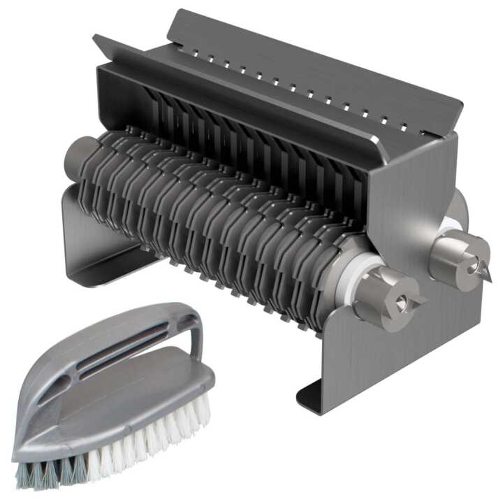 Fatiador de bifes em tiras de 12mm para amaciador de carne KES-ABSHD12 - em aço inoxidável - Suporte incluído - Acessório ABS-HD