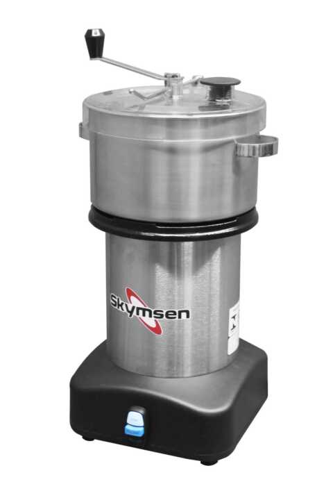 Cutter  CR-4L com 4 litros de capacidade - Em aço inoxidável - Com sistema de segurança - Com lâmina lisa incluída