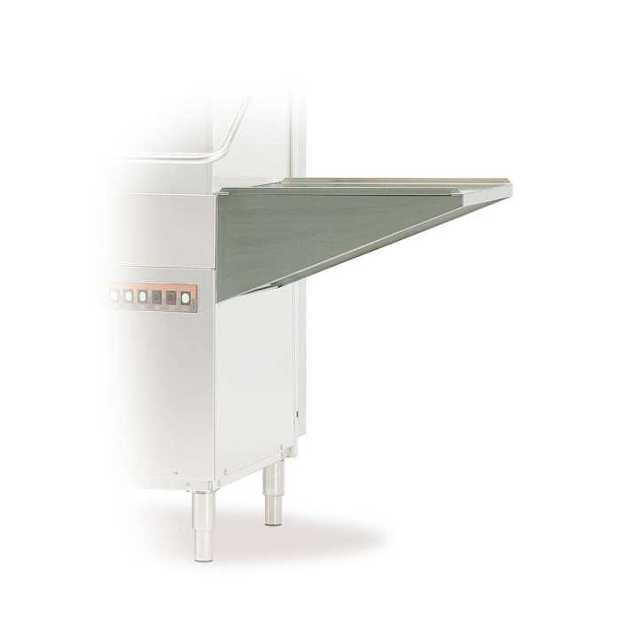 Mesa de Apoio Aço Inoxidável Lava-Loiça Cúpula 594x514mm