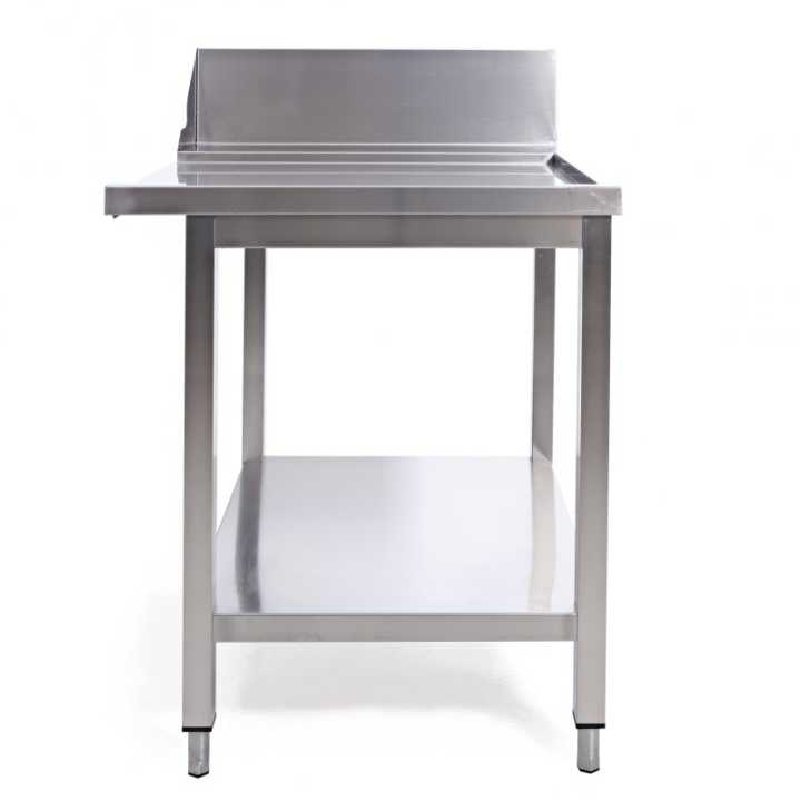 Mesa Lateral de Apoio para Lavadouros, Direita, 700x750x850 mm